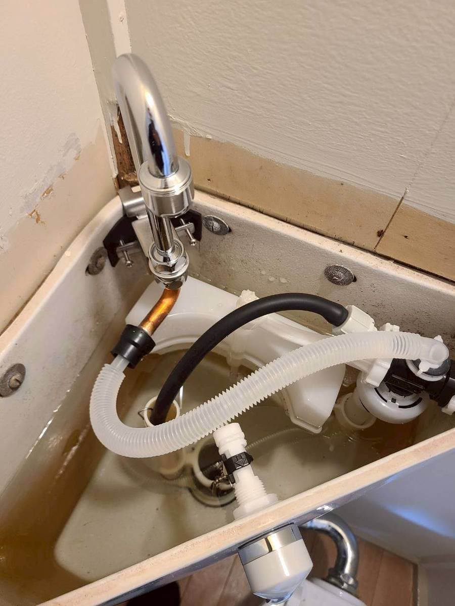 トイレタンク内漏水 after