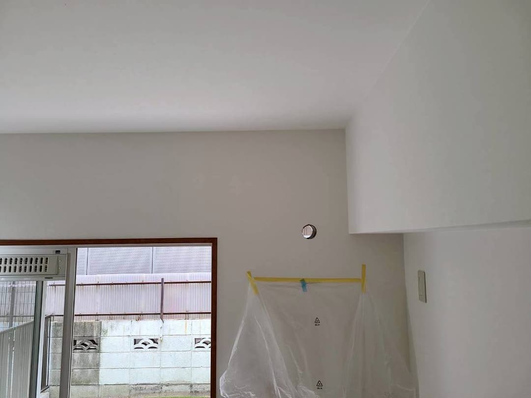 エアコン取り付け工事 before